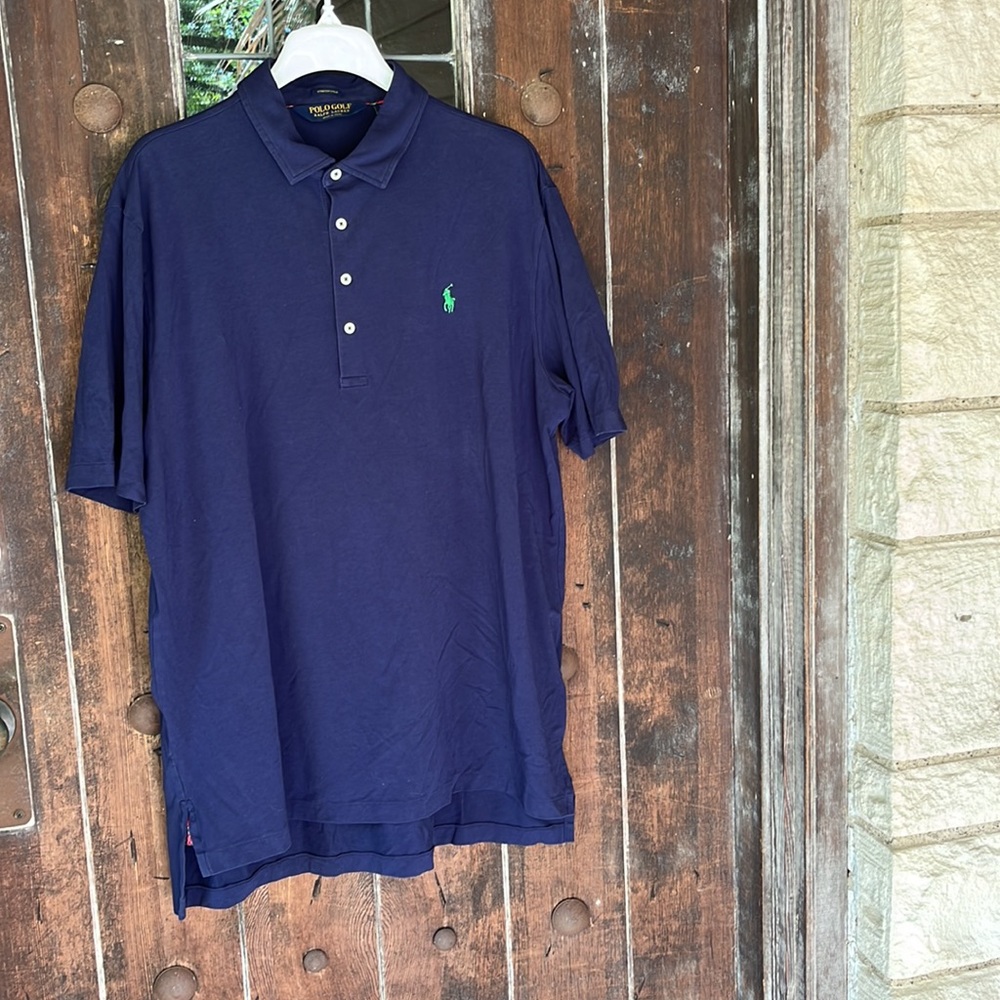 Ralph Lauren Polo Golf | Cotton Blend Short Sleeve Polo Shirt Made in Peru